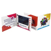 Fournisseurs de brochures vidéo Brochure vidéo à écran Lcd de 7 pouces Brochure vidéo de carte de module pour invitation professionnelle