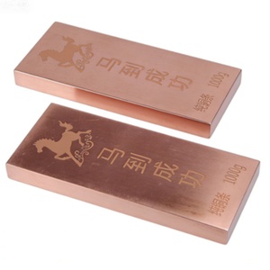 Barrage de cuivre de qualité supérieure 1KG 99,9% pur, barre de cuivre haute pureté sur mesure pour soudage, pliage, découpe, forme hexagonale, sans oxygène - Product Image 5