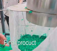 Déshydrateur de film plastique PE PP, granulateur, presse, sécheur, découpe haute vitesse, production stable, certifié ISO