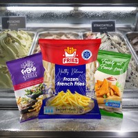 Sacs d'emballage personnalisés pour produits de la mer surgelés, sachets sous vide pour crevettes, poissons, viandes, produits surgelés