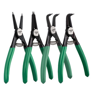 Tuosen Internal External Circlip Pliers 5 7 Inch Steel Mechanical Repair <b>Tools</b> - Product Image 1