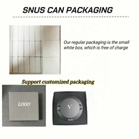 Boîte à snus en métal à 3 couches avec logo gravé, boîte à snus moletée, usinage CNC, boîte à snus en aluminium personnalisée avec ouvre-bouteille