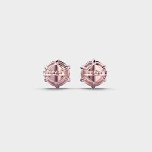 Classic Round Brilliant Diamond <b>Stud</b> Earrings Luxury <b>Sterling</b> <b>Silver</b> Fine Jewelry Elegant Designer Accessories for Women - Product Image 4