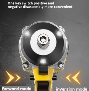 Llave de Impacto Eléctrica Inalámbrica Portátil de 21V al por Mayor para Coche, Carpintería y Bricolaje, Grado Industrial - Product Image 4