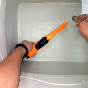 Handheld Metal Detector 12 Inches Multi Frequency Waterproof Outdoor Treasure Hunting Orange <b>ABS</b> Plastic - Product Image 4