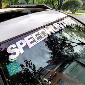 3M विज्ञापन कार लोगो हस्तांतरण स्टीकर कस्टम प्रिंट ऑटो कार कांच की खिड़की विंडस्क्रीन कार विंडशील्ड decals बैनर स्टिकर