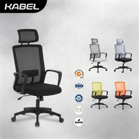 Chaise de bureau ergonomique en maille pour ordinateur, design de mobilier, prix usine Kabel Executive