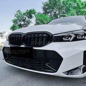 Grille de pare-chocs avant, grilles de course, kit carrosserie pour BMW Série 3 G20 G21 G28 LCI 2019-2022, accessoires auto - Product Image 3