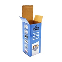 Boîte d'emballage en carton ondulé personnalisée, écologique et recyclable, avec impression mate et fond à verrouillage pour appareils photo et produits électroniques 3C, petites séries