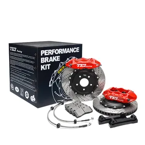 Achter Big Brake Kit Met 4-Zuiger Remklauwen 378X28Mm Disc Rotor Auto Remklauwen Voor Hummer h2 H3 2003-2019 20Inch Wiel