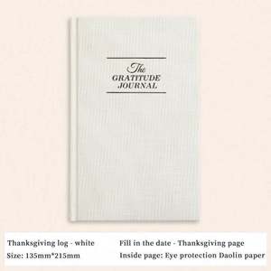 Diario de Gratitud al por Mayor de Fábrica, Cuaderno Espiral A5 con Logotipo Personalizado, Agenda Semanal y Mensual para Metas, Cuaderno de Manifestación, Color Personalizado - Product Image 3