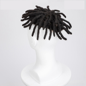 Nuevo Sistema Capilar Mono Afro Rizado <span class=keywords><strong>para</strong></span> <span class=keywords><strong>Hombres</strong></span> <span class=keywords><strong>2022</strong></span>, Prótesis Capilar Masculina <span class=keywords><strong>para</strong></span> <span class=keywords><strong>Hombres</strong></span> Negros, Peluca de Cabello Humano 100% - Product Image 3
