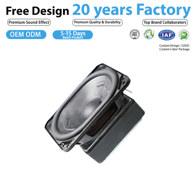 20 Years OEM ODM Factory 2.75 Inch Full Range Metal Speaker 82.5dB Amplified Sound Education & Professional Audio Systems