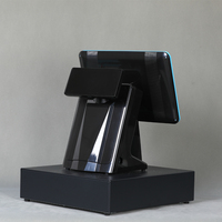 Caisse enregistreuse tactile 1902A en promotion, terminal de point de vente avec écran tactile 15,6 pouces et imprimante thermique intégrée