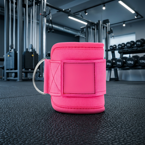 Correas de Tobillo Ajustables para Ejercicios de Piernas y Glúteos, para Máquina de Cable, con Acolchado de Neopreno para Protección - Product Image 4