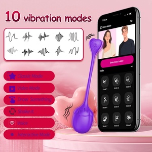 G Spot Vibrating Vaginal Stimulator, Wearable <strong>Bluetooth</strong> Sex Toys for Lady APP Wireless Control Vibration AV Love Egg <strong>Vibrator</strong> - Product Image 2