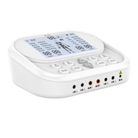 Masseur électrique TENS à impulsions QIAOXIN OEM/ODM modèle QXTA-522, 12 modes, 32 réglages, à brancher, pour la rééducation à domicile et en salle de sport
