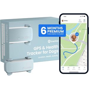 Rastreador GPS Tractive Dog 6 con Suscripción Premium de 6 Meses, Monitoreo de Mascotas, Rastreo en Vivo, Actividad y Salud para Perros - Product Image 1