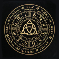 Nappe en velours épaissi de haute qualité 49 cm, motif haute définition, estampage à chaud Tour d'Or, tapis de jeu Rob Tarot