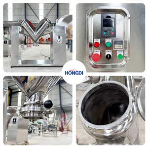 Mezclador Agitador Tipo V de Acero Inoxidable SUS304 con Motor para Mezclar Proteína en Polvo, Glucosa en Polvo, Aditivos Alimentarios, Productos Químicos y Plásticos - Product Image 5