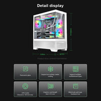 Boîtier PC Gaming ATX en Gros avec Refroidissement Liquide Haut de Gamme et Filtre Anti-Poussière Magnétique – Offre Spéciale GPU