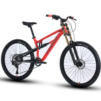 Directement de l'usine |   VTT de descente en alliage d'aluminium haute résistance 26/29 pouces - Vélo tout-terrain professionnel 21 vitesses conforme à la norme EN15194