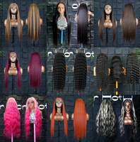 Perruques Lace Front en Cheveux Humains Brésiliens 100% Naturels de 30 Pouces, Fournisseur de Perruques Lace Front HD Ondulées Profondes Sans Colle en Cheveux Bruts 13x4 13x6
