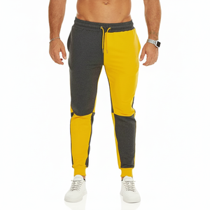 Nouveauté Pantalons de jogging de gym ajustés et personnalisés Pantalons de survêtement pour hommes Pantalons et pantalons de survêtement décontractés à blocs de couleurs unisexes pour hommes - Product Image 1