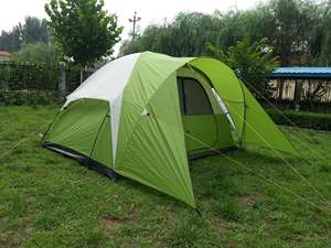 Tienda de Campaña Tipo Túnel para 3 Personas, de Dos Capas, Impermeable, para las 4 Estaciones, Ideal para Campismo y Deportes al Aire Libre - Product Image 2