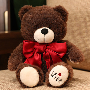 Niños Niña Regalos Oso de peluche Venta al por mayor Felpa Amor Día de San Valentín Regalo Juguete Suave Peluche Oso de peluche - Product Image 2