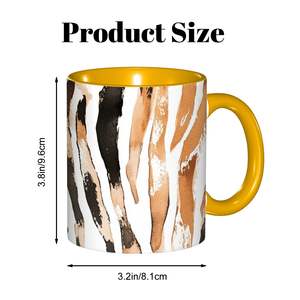 ถ้วยกาแฟที่มีสีสันมาตรฐาน (11ออนซ์) (ทำในสหรัฐอเมริกา) - Product Image 2