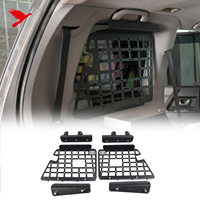 Pour Pajero/Montero/Shogun V60 V73 V77 99-06 Panneau de coffre arrière Molle, étagère de rangement modulaire, organisateur de coffre, accessoires de voiture