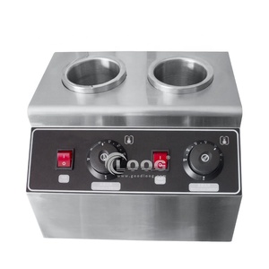 Réchauffeur de sauce électrique commercial 220V pour les restaurants Fournisseur de chauffe-biberon à presser en acier inoxydable facile à utiliser - Product Image 5