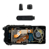 Boîtier complet d'origine Motorola R7 FKP PMLN8239A avec clavier, écran LCD, haut-parleur, boutons et cache anti-poussière pour MOTOTRBO