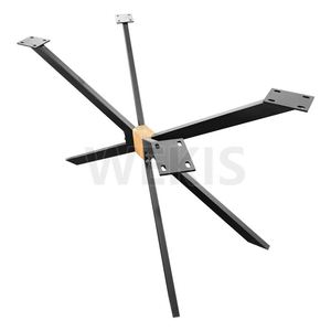 WEKIS Furniture <b>Legs</b> Metal <b>Table</b> <b>Legs</b> Desk <b>Legs</b> DIY Spider <b>Table</b> <b>Leg</b> Frame <b>Table</b> <b>Legs</b> Powder Coated Steel <b>Legs</b> Industrial Style - Product Image 2