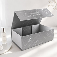Boîtes d'emballage pliantes en carton avec logo imprimé personnalisé, finition mate, boîtes cadeaux magnétiques de luxe