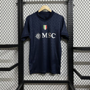 <span class=keywords><strong>Camiseta</strong></span> <span class=keywords><strong>de</strong></span> Fútbol Napoli 2022, Cuello Redondo, Manga Corta, Secado Rápido, Impresión por Transferencia <span class=keywords><strong>de</strong></span> Calor, 220g, 100% Poliéster - Product Image 3