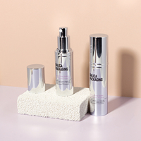 Flacon Airless en Plastique PP Écologique de 15ml/30ml avec Pompe Pulvérisatrice pour Shampooing, Crème Visage, Lotion et Sérum – Emballage Cosmétique