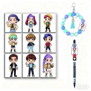 Nuevas cuentas sueltas <span class=keywords><strong>de</strong></span> PVC con diseño <span class=keywords><strong>de</strong></span> canción <span class=keywords><strong>de</strong></span> K-pop Saja Boys' Soda Pop y Charlie Kirk, populares para venta al por mayor <span class=keywords><strong>de</strong></span> diseñadores. - Product Image 6