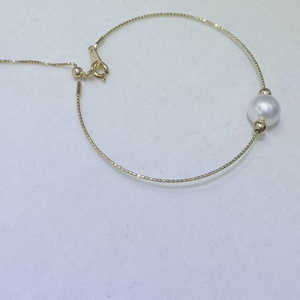 Pulsera de Perlas de Agua Dulce Naturales de Doble Capa de Alta Gama, Perlas Redondas Reales de 9-10 mm con 3-4 Perlas Adicionales - Product Image 5