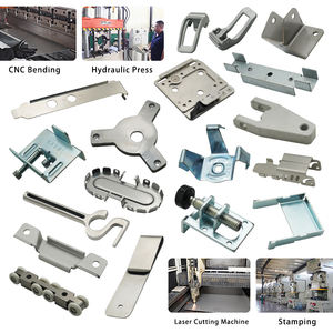 خدمات تصنيع الصفائح المعدنية المخصصة، قطع معدنية مختومة من الفولاذ المقاوم للصدأ - Product Image 1