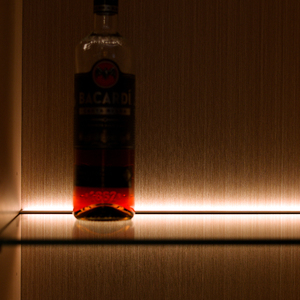 Siêu mỏng 8mm kệ kính dẫn ánh sáng gắn nhôm hồ sơ cho tủ trưng bày đồ trang sức chiếu sáng - Product Image 4