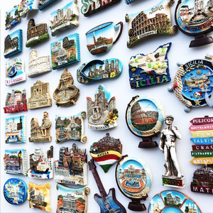 ผู้ผลิตข้ามพรมแดนขายส่งของที่ระลึกสำหรับนักท่องเที่ยว สติกเกอร์ข้อความ แม่เหล็กเรซิ่น และแม่เหล็กติดตู้เย็น - Product Image 3