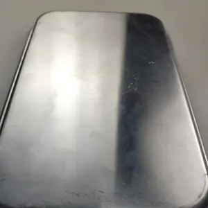Teglia rettangolare personalizzata in lega di alluminio quadrata in metallo per cottura al forno