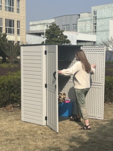 Maison et jardin Hangar <span class=keywords><strong>de</strong></span> stockage extérieur imperméable en PEHD - Product Image 5