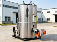 Générateur de vapeur instantané LHS LSS - Chaudière verticale à passage unique, au gaz/au mazout, chaudière à vapeur à haute efficacité pour l'industrie alimentaire