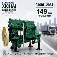 Motor Diésel SCDC FAW XICHAI CA6DL-20E4 de 149kW y 2300rpm, Sistema Common Rail para Camiones de Carga Pesada