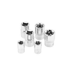 9Pcs E Torx Socket Set Female Start Bit External Hex Torque E10-E24 Avec Case - Product Image 3