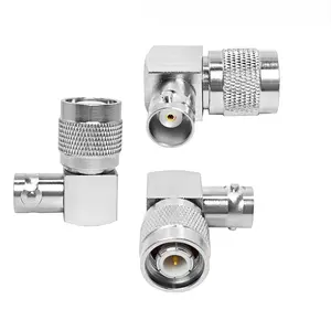 Right Angle TNC Male Plug To BNC Female Jack RF Coax Connector Adapters BNC 90 Degree Tnc Connector