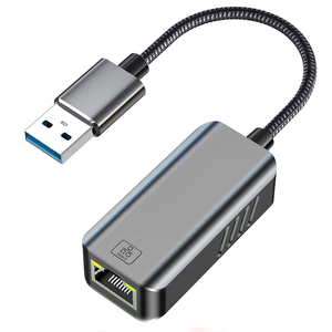 Adaptador de Tarjeta de Red, Cable Adaptador USB Gigabit 5G con Convertidor USB a RJ45 para Computadora Portátil, Tarjeta de Red con Cable Tipo-C - Product Image 5